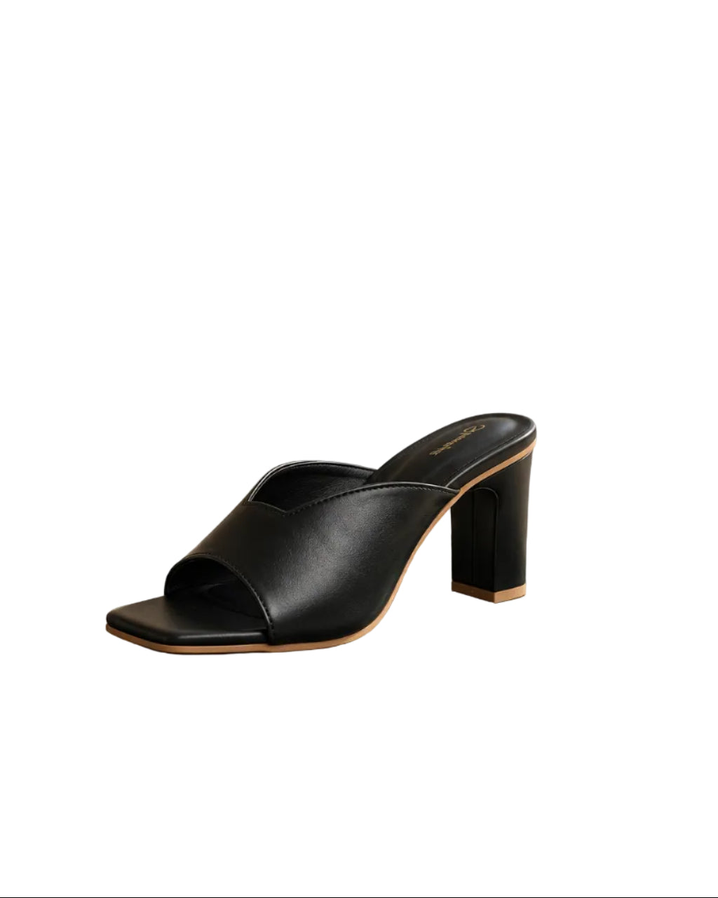 Black Open Toe sleek Fashion Sandal